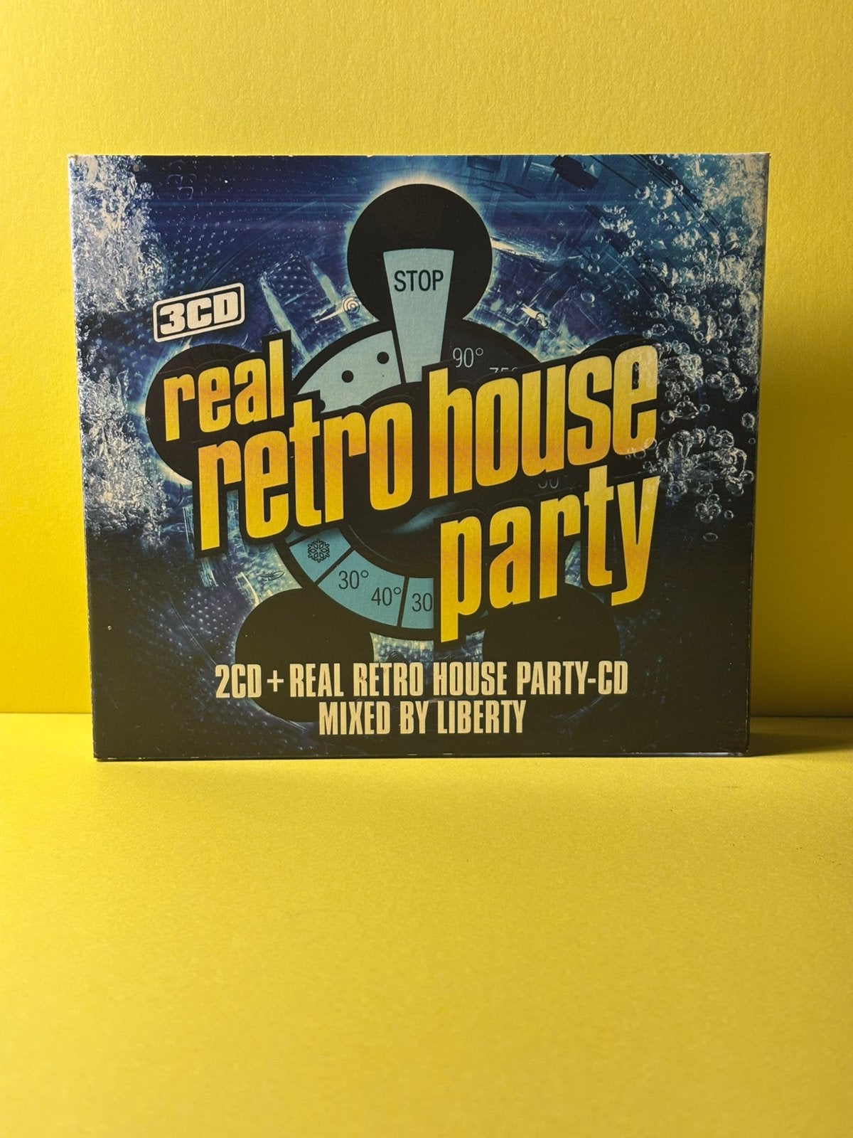3cd digipack real retro house party, Cd's en Dvd's, Verzenden, House