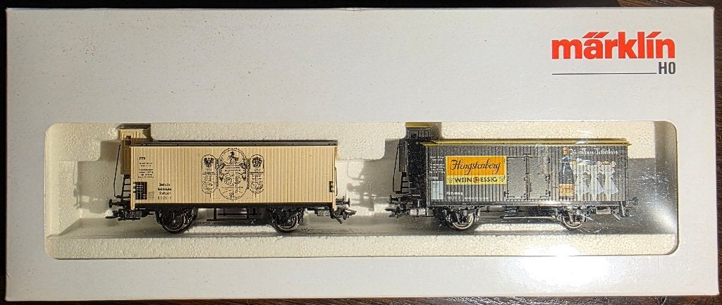 3460. Coffret de wagons couverts avec guérite H0 Märklin., Enlèvement ou Envoi, Neuf, Wagon, Märklin