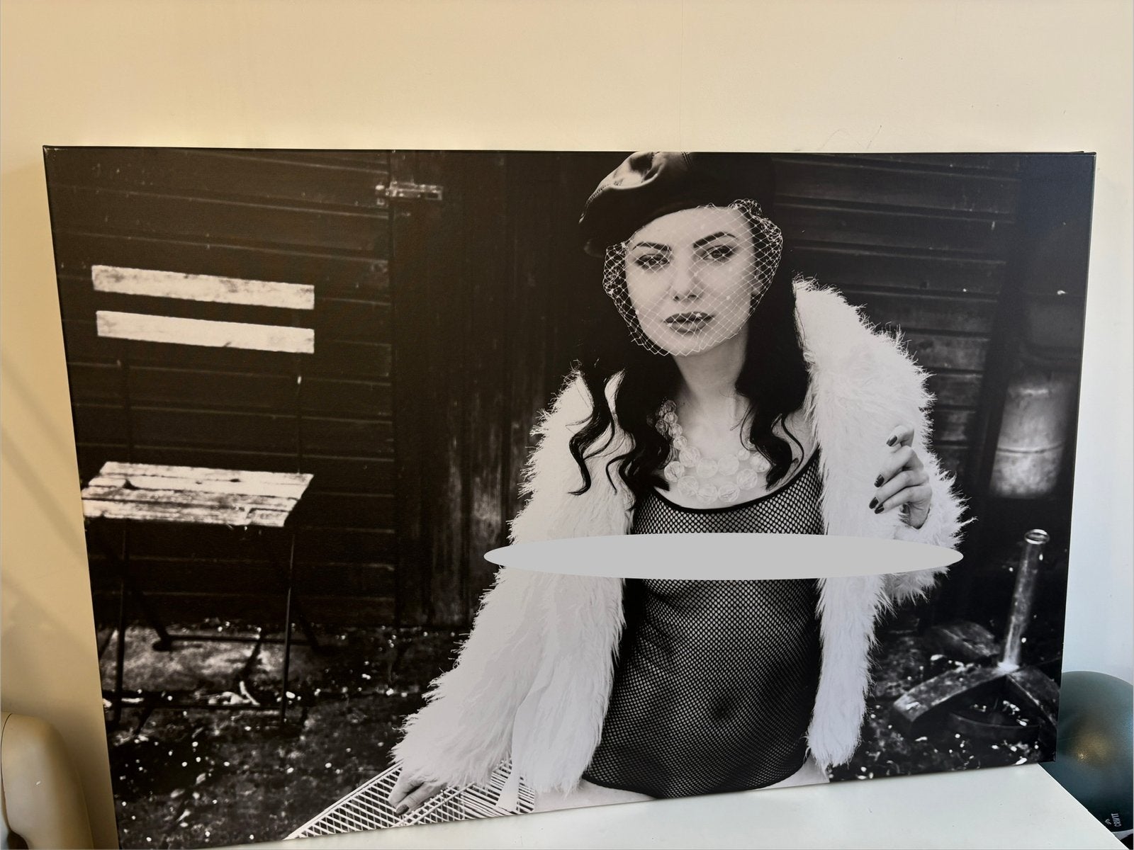 Grote canvas foto 120 x 80, Antiek en Kunst, Ophalen