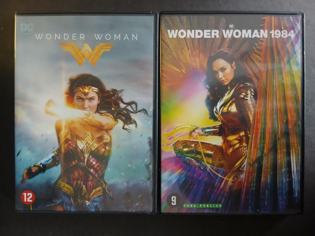 Wonder Woman (2017)& Wonder Woman 1984 (2021) Gal Gadot, À partir de 9 ans, Enlèvement ou Envoi, Comme neuf