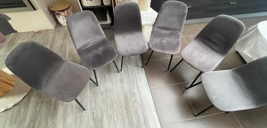 6 chaises de salle à manger, Enlèvement, Comme neuf