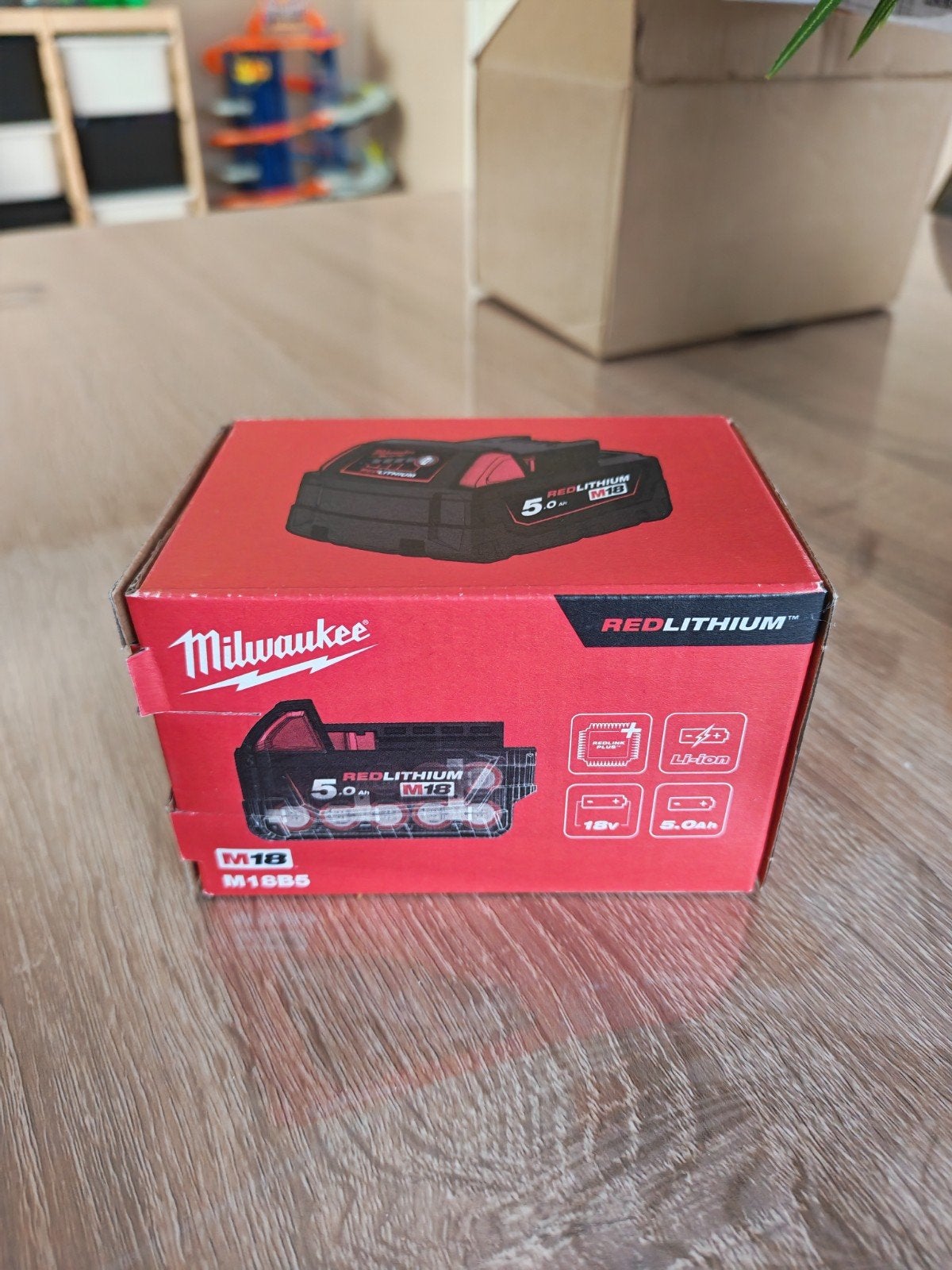 Batterie Milwaukee M18 B5 neuve, Enlèvement