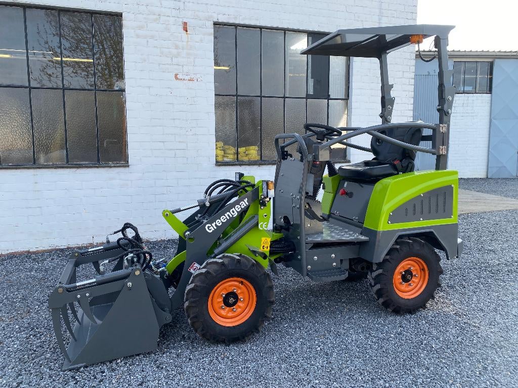 Wiellader MT500E - kniklader - MICROTRACTORS.COM, Zakelijke goederen, Machines en Bouw | Kranen en Graafmachines, Ophalen, Wiellader of Shovel