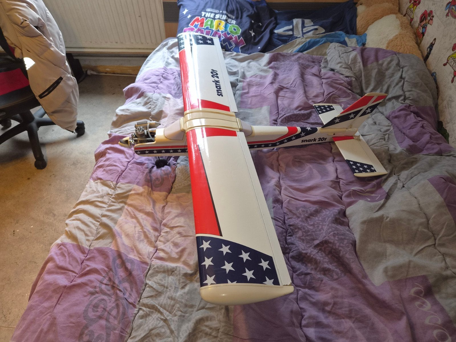 rc vliegtuig nitro, Hobby en Vrije tijd, Ophalen of Verzenden, Vliegtuig
