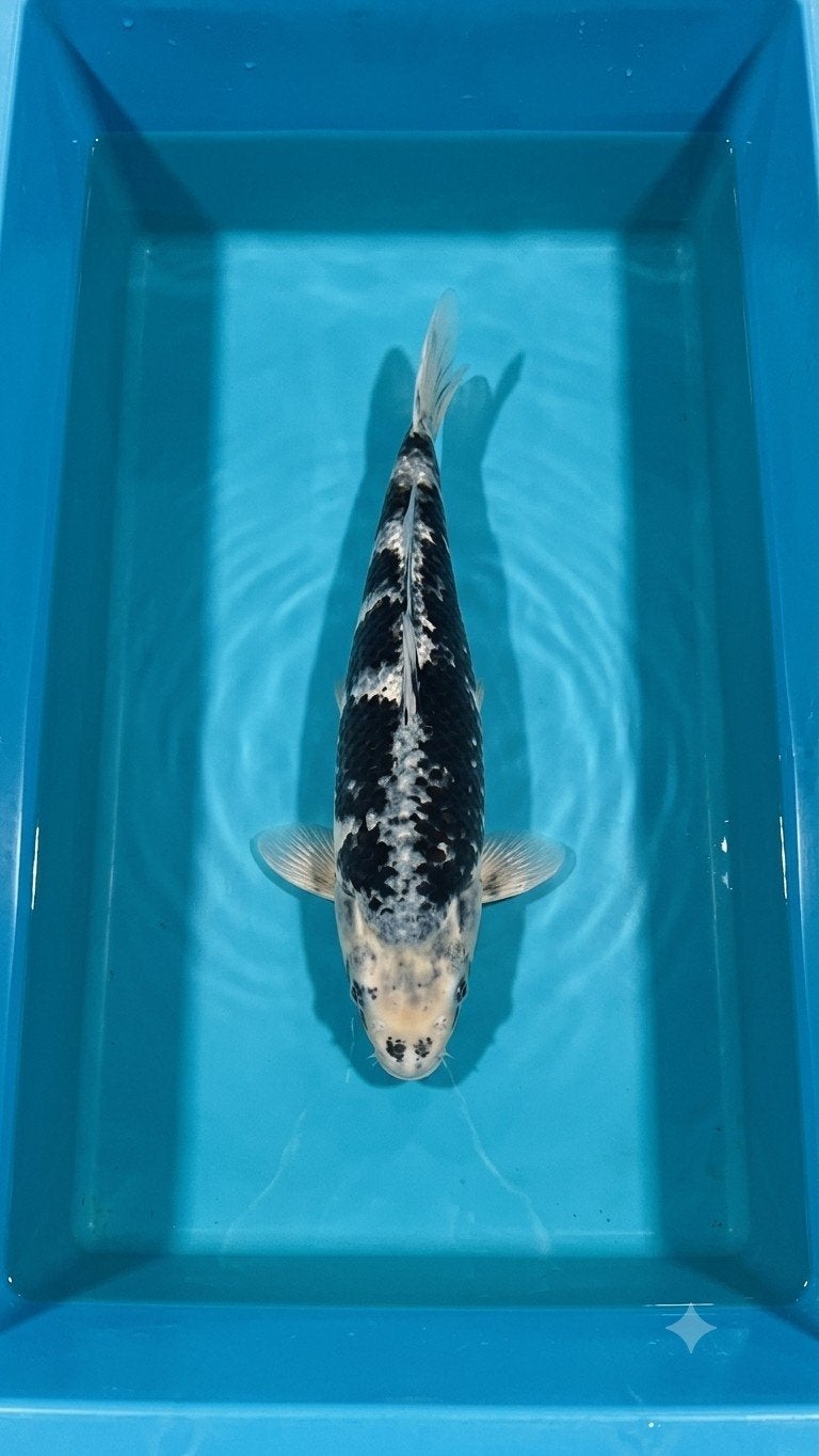 Shiro utsuri 50cm, Dieren en Toebehoren, Vissen | Vijvervissen