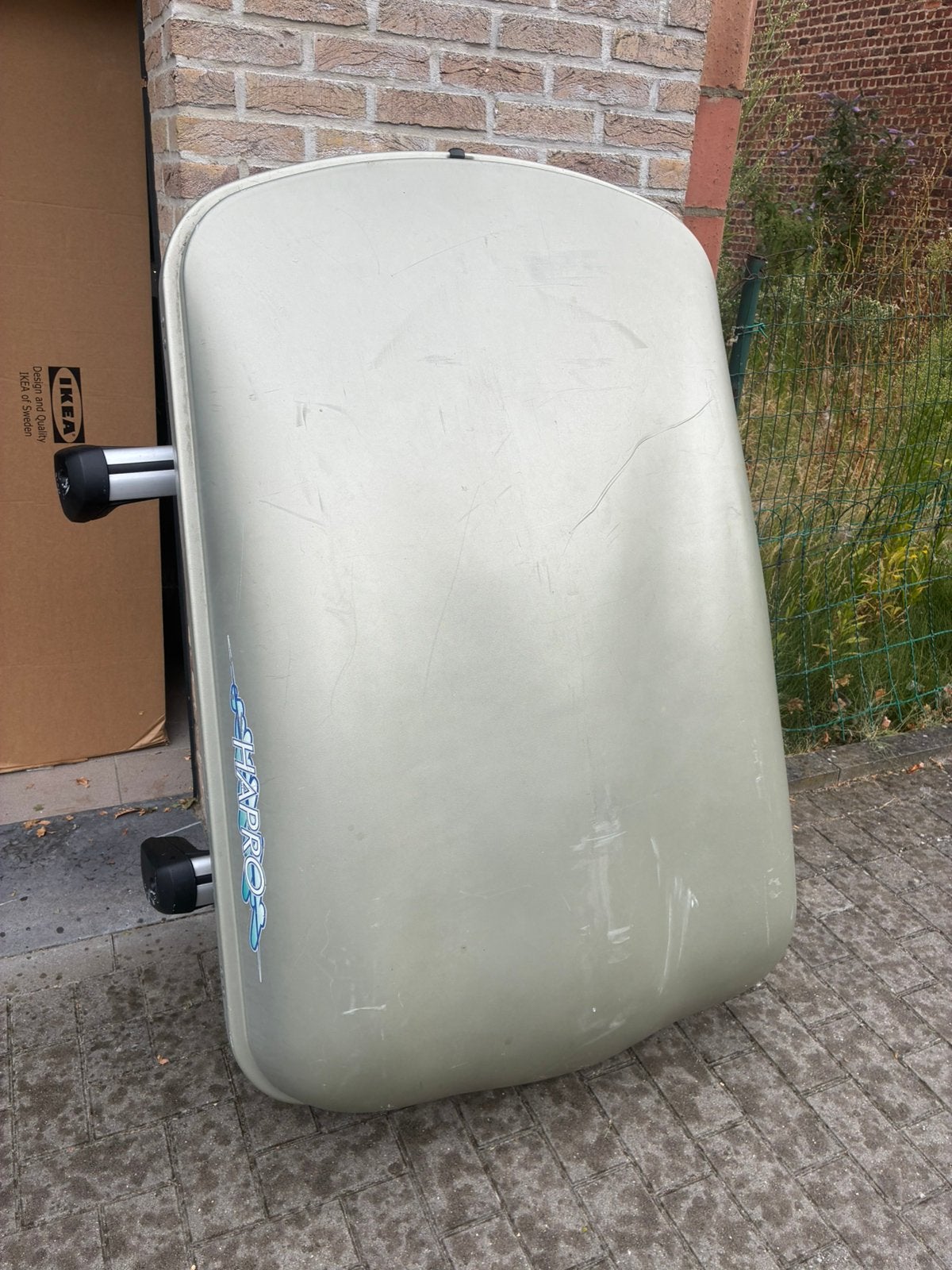 Coffre de toit HAPRO et barres de toit BMW X2, Enlèvement, Utilisé