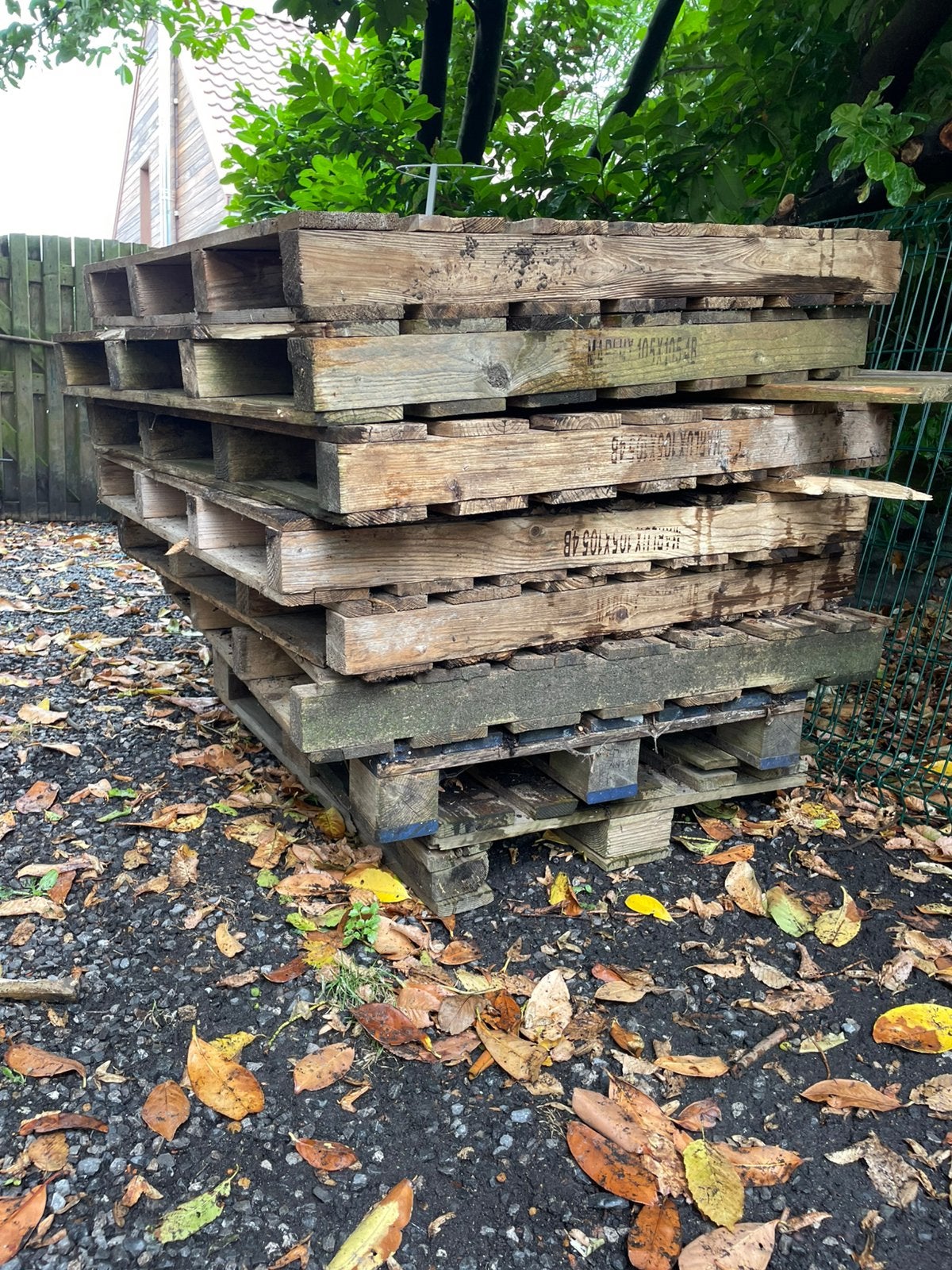 Gratis pallets voor brandhout, Ophalen, Gebruikt