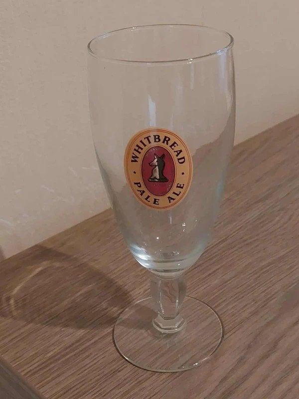 bierglas : Whitbread Pale Ale, Collections, Verres & Petits Verres, Comme neuf, Verre à bière, Enlèvement ou Envoi
