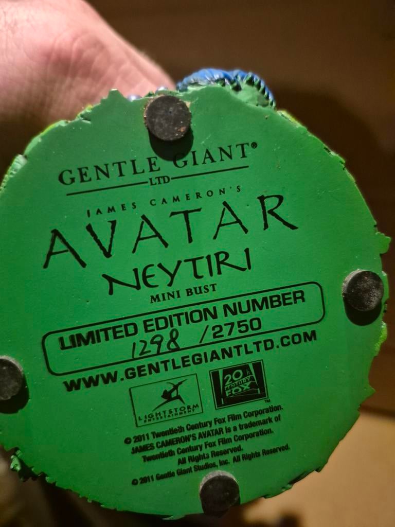 Avatar beeldje, Enlèvement ou Envoi