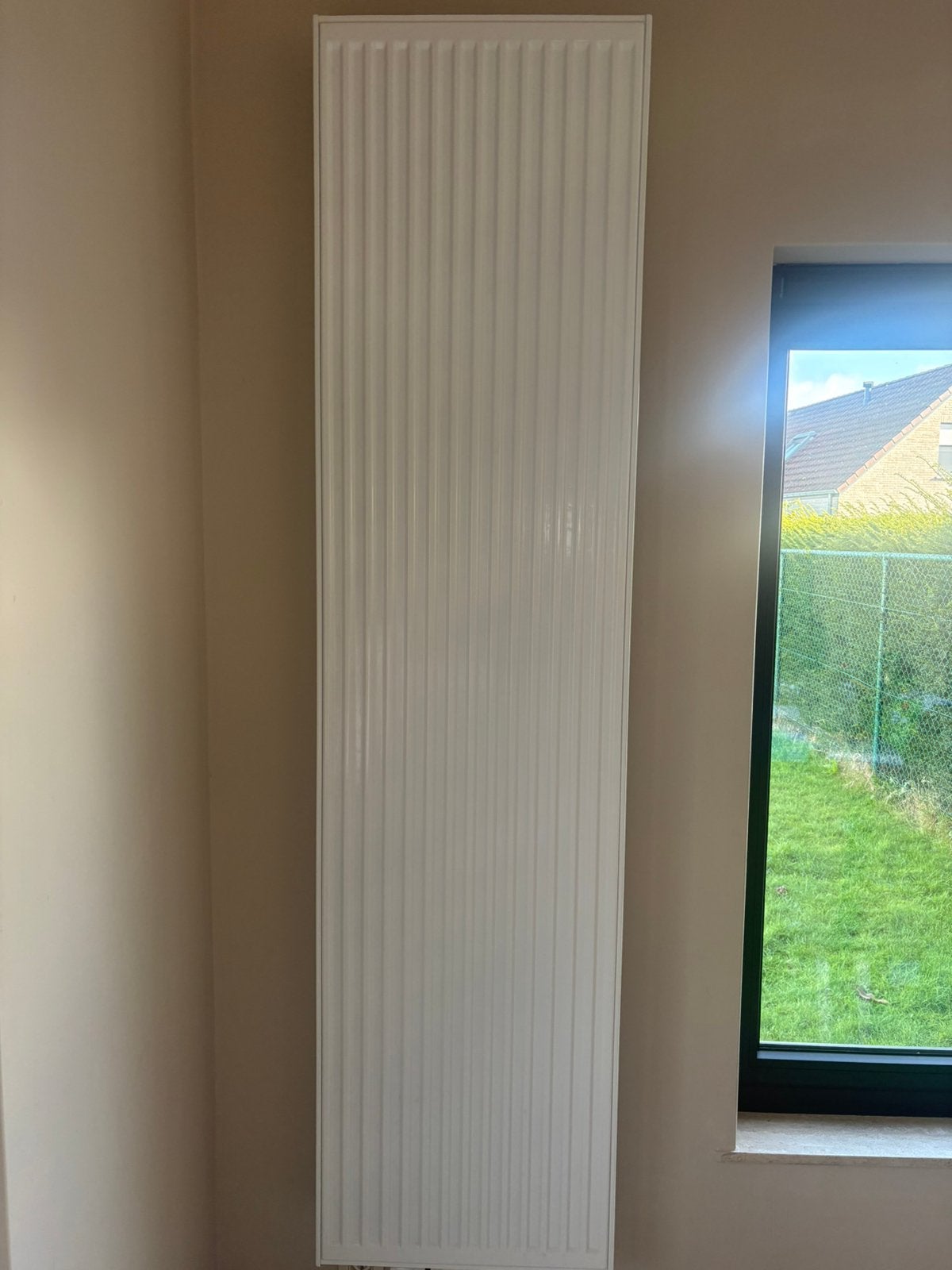 Verticale radiator 2000x500, Ophalen, Radiator, Minder dan 60 cm, Zo goed als nieuw