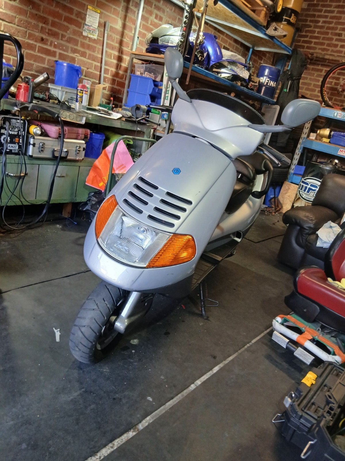 Piaggio Hexagon 125cc 2takt, Fietsen en Brommers, Ophalen, Tweetakt, Overige modellen, 125 cc