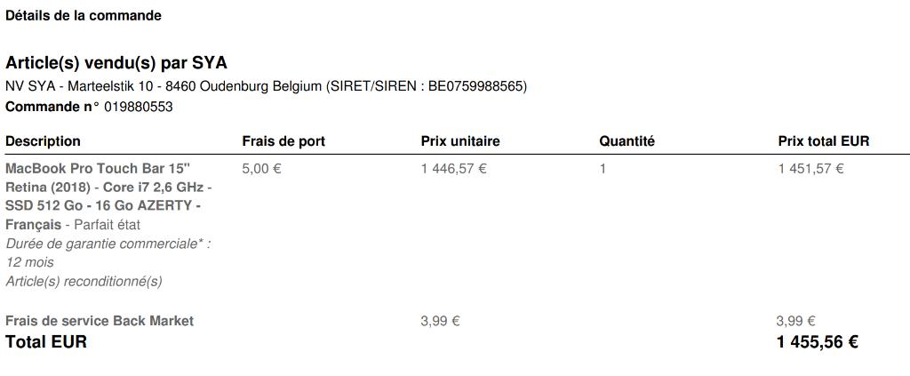 MacBook Pro 15" Retina (2018) - Puissant & Pro, Computers en Software, Apple Macbooks, Zo goed als nieuw, MacBook, 15 inch, Azerty