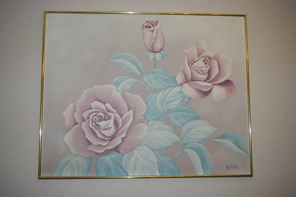 Groot schilderij, Lee Reynolds., Ophalen