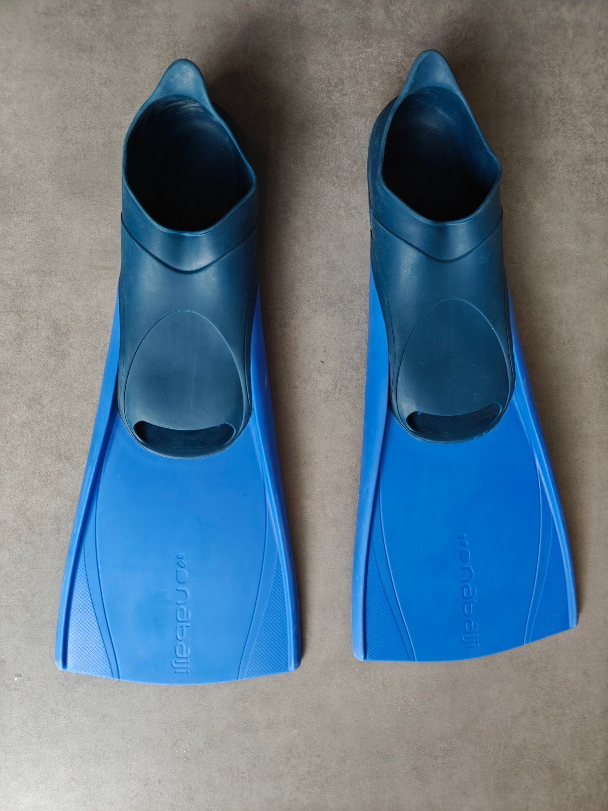 Nabaiji zwemvliezen / flippers maat 40-41 (blauw), Ophalen, Gebruikt, Snorkelvinnen