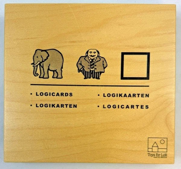 Nienhuis Toys for Life Logikaarten Hout Compleet Montessori, Verzenden, Zo goed als nieuw, Overige typen