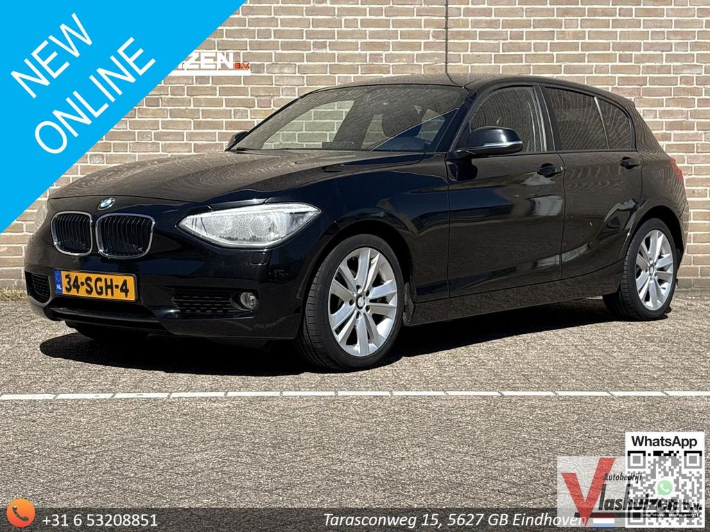 BMW 116 1-serie 116i Business, Auto's, BMW, 1 Reeks, 129 g/km, Zwart, Start-stop-systeem
