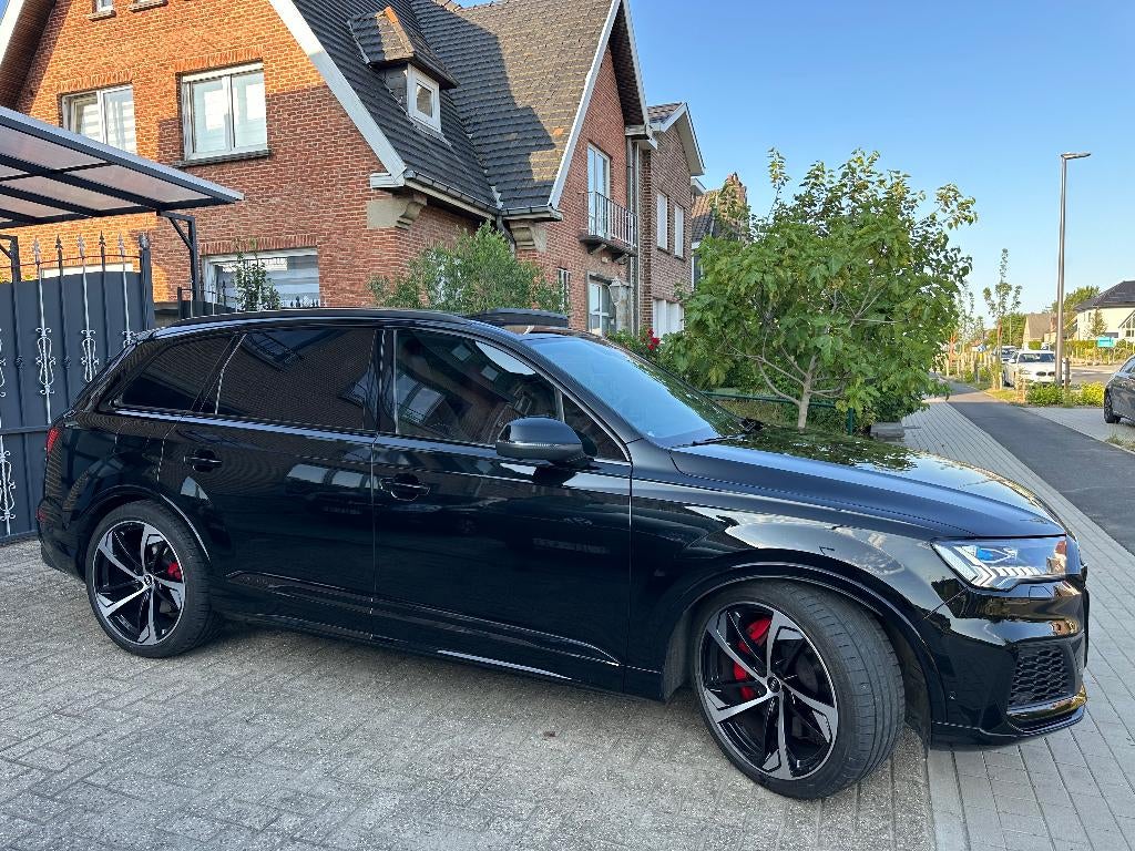 Audi SQ7 Competition 507pk V8 FULL Bang Olufsen Netto 74379, Auto's, Audi, Automaat, SQ7, Euro 6, Zwart