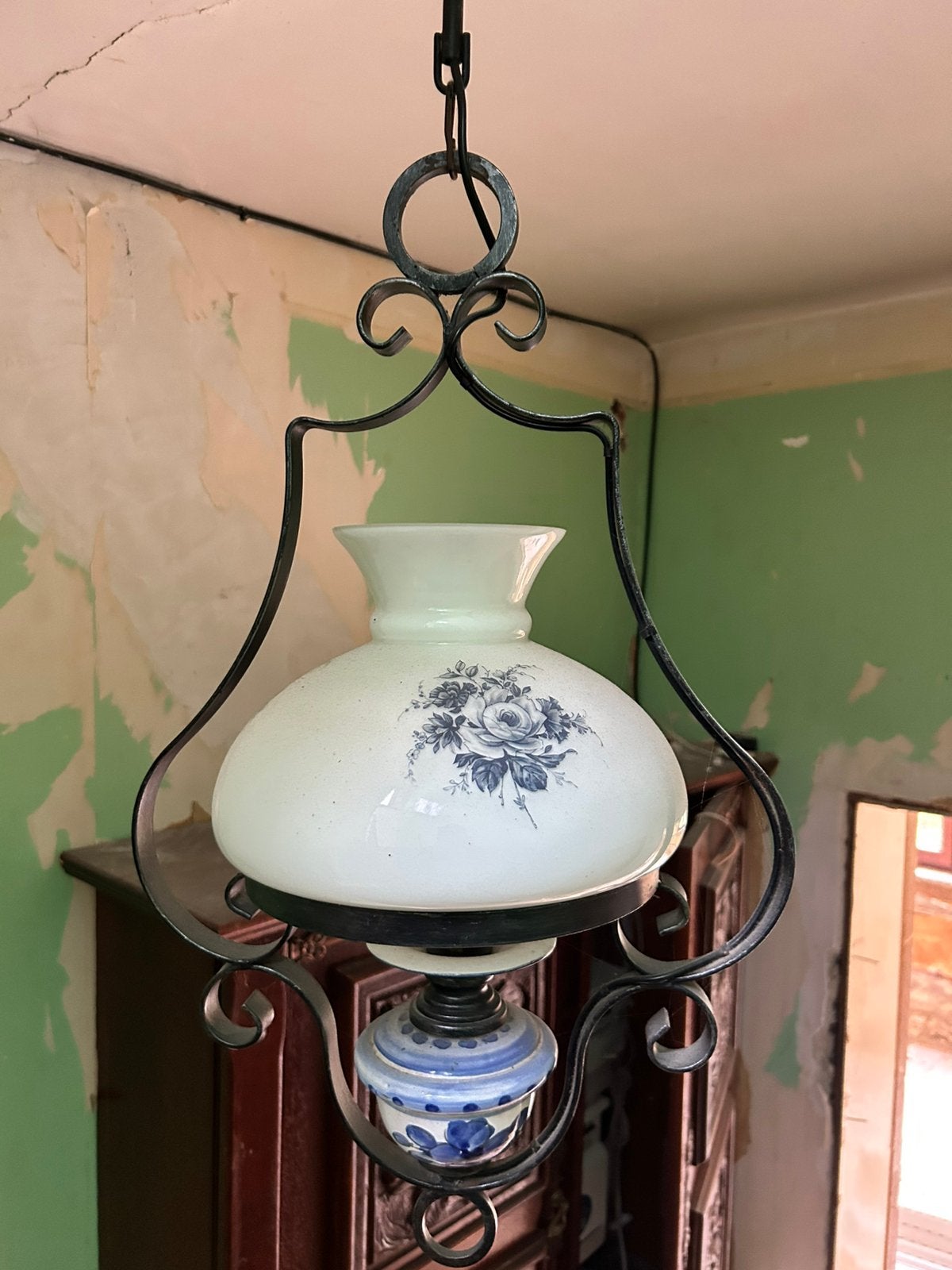 Hanglamp, Ophalen