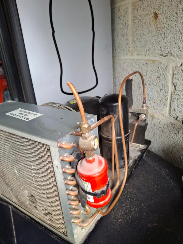 Externe motor frigo, Ophalen