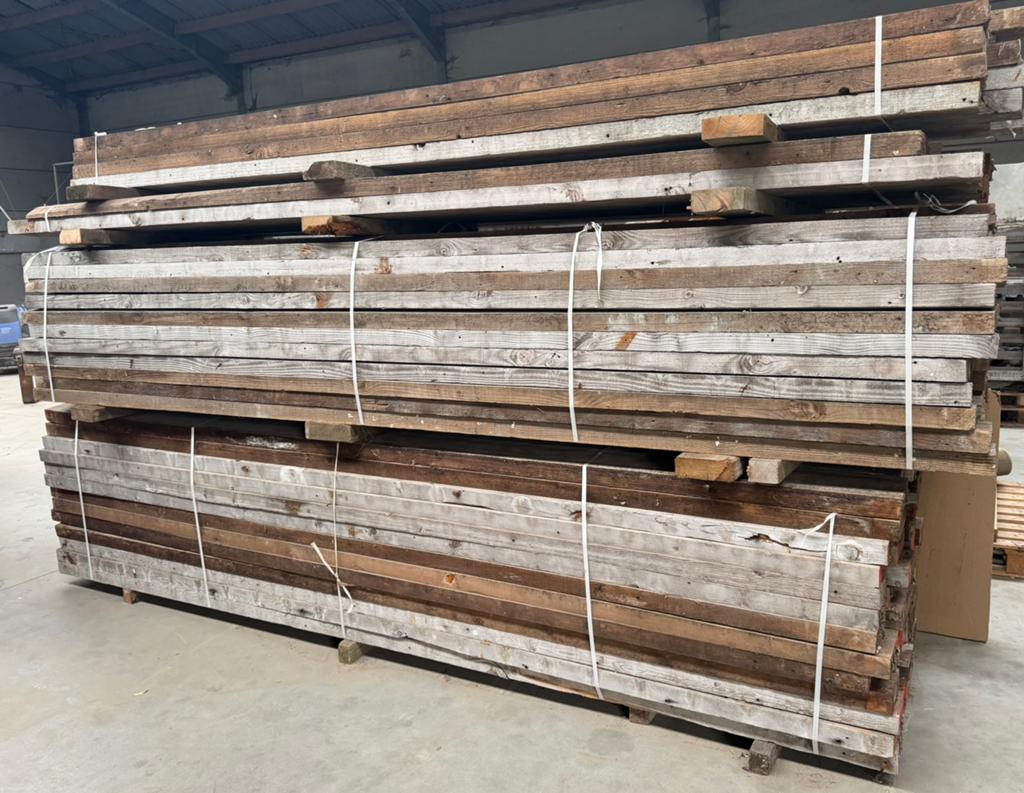 Gordingen, houten balken, juffers, badding, Bricolage & Construction, Bois & Planches, Comme neuf, Poutre, Enlèvement