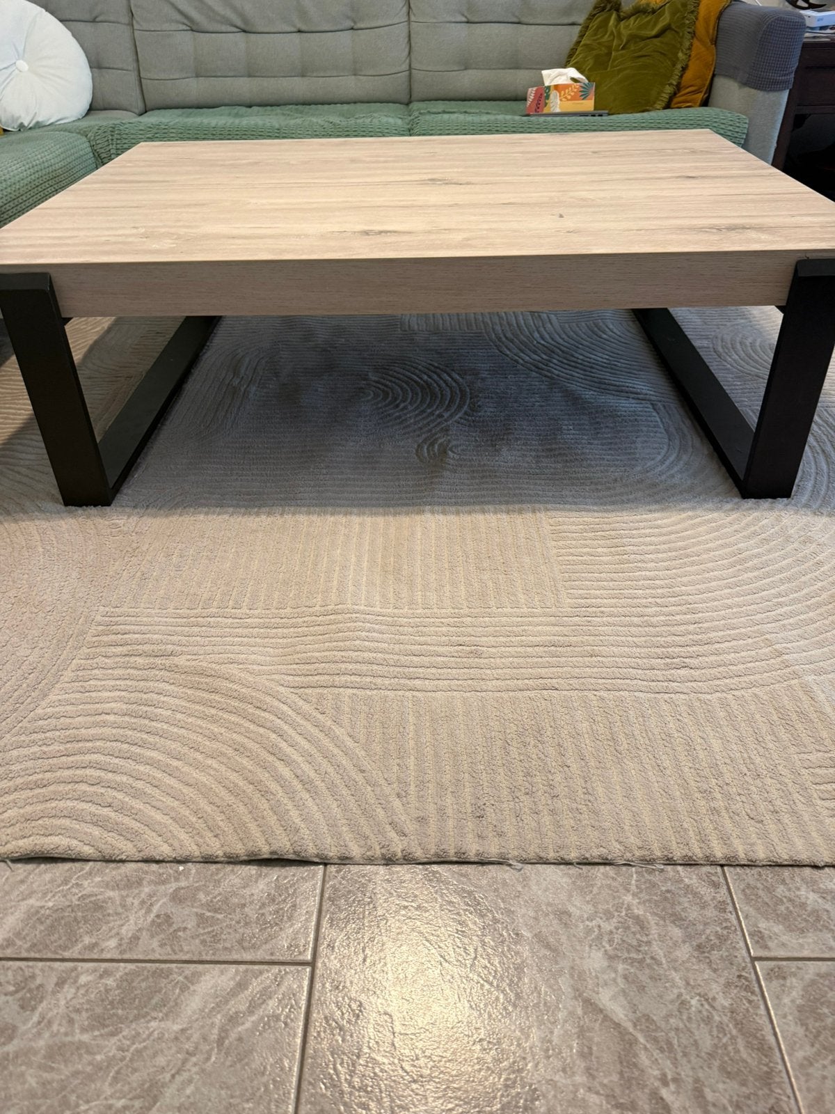 Tafel, Ophalen, Zo goed als nieuw, Rechthoekig, Hout