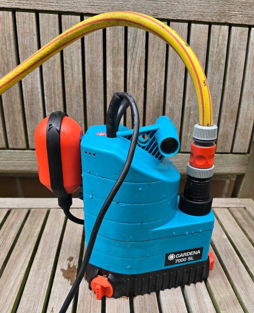 Gardena 7000 SL waterpomp, Jardin & Terrasse, Pompes à eau, Enlèvement, Utilisé, Électrique, Pompe à eaux claires