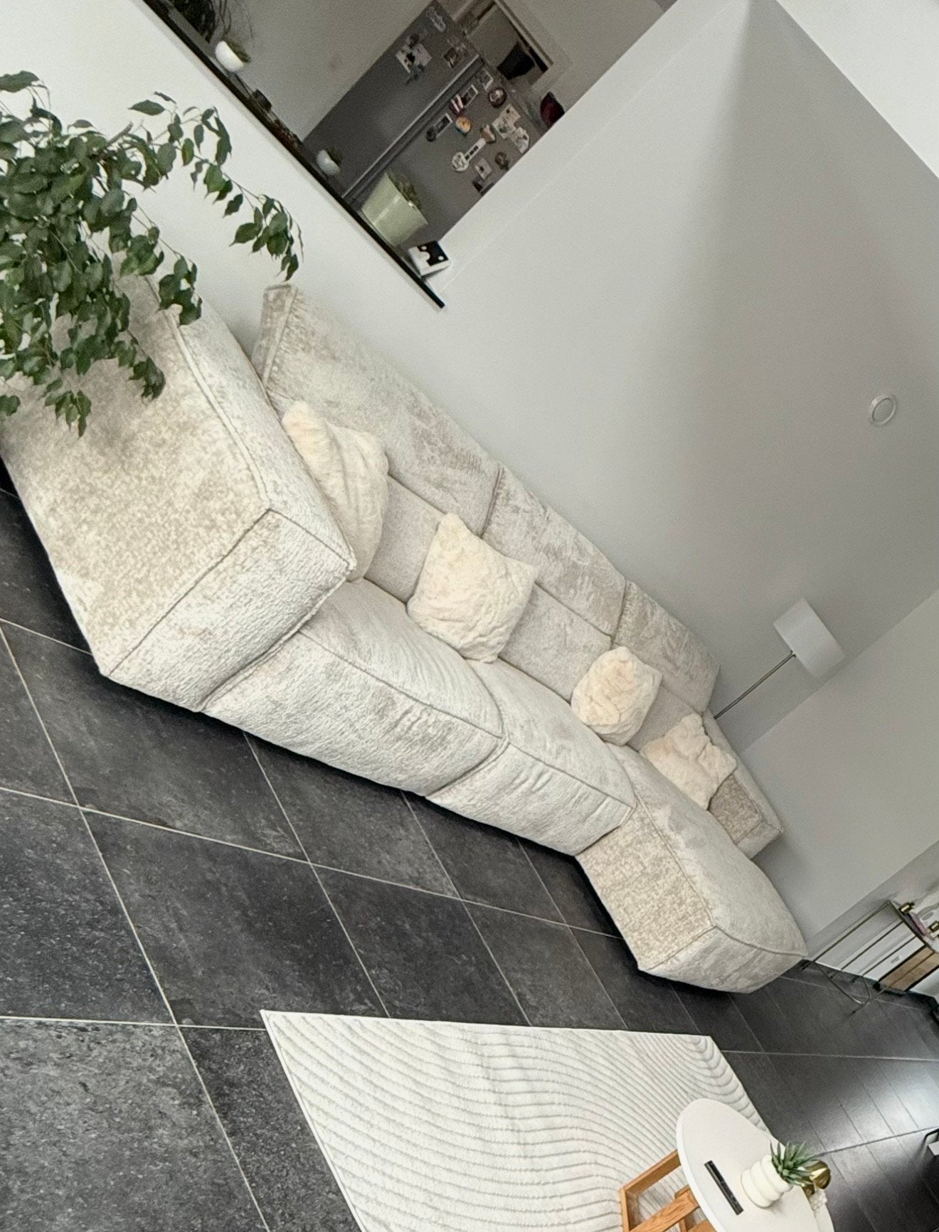 Canapé d’angle relax électrique, Maison & Meubles, Enlèvement, Comme neuf
