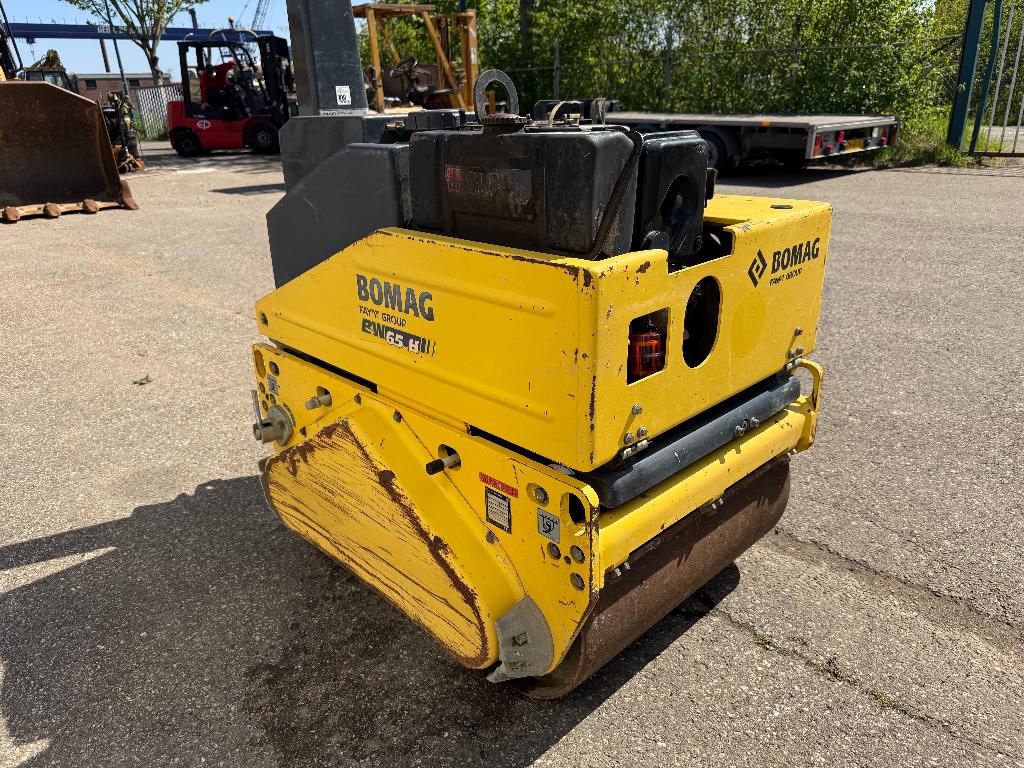 BOMAG BW65H Walk Behind Roller, Yr 2016, Enlèvement, Utilisé