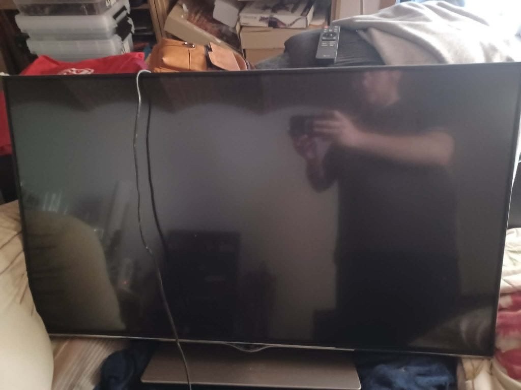 tv 4k edenwood 110cm, TV, Hi-fi & Vidéo, Télévisions, Autres marques, 50 Hz, Enlèvement, Utilisé