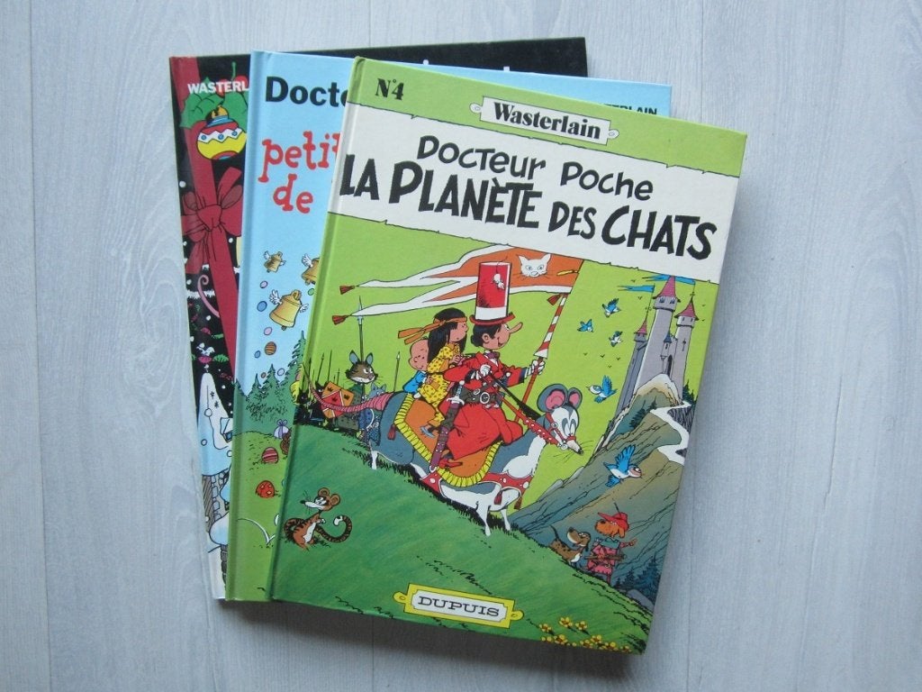 Docteur Poche - 5,00Eur / pièce, Meerdere stripboeken, Ophalen of Verzenden, Zo goed als nieuw, Wasterlain.