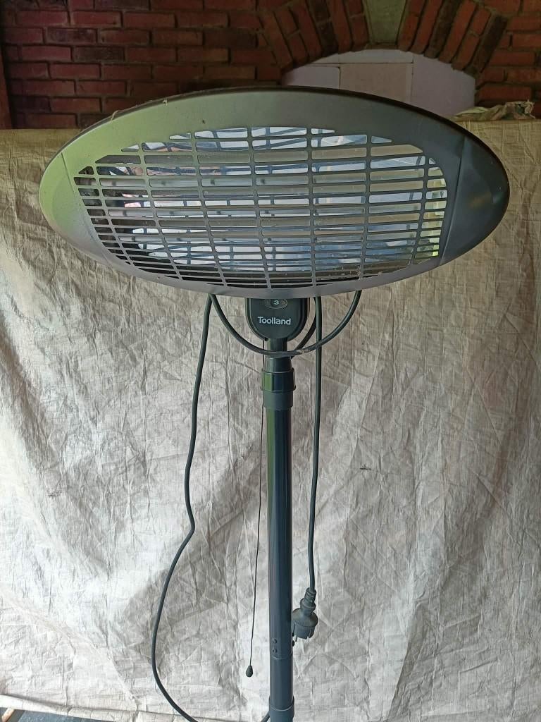 chauffage terrasse, Enlèvement