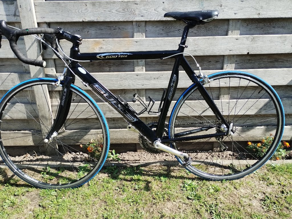 koersfiets bulls, Fietsen en Brommers, Fietsen | Heren | Sportfietsen en Toerfietsen, 28 inch, Gebruikt, Velgrem, Meer dan 20 versnellingen