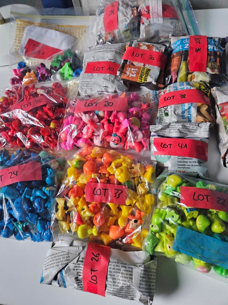 500+ gogos crazy bones + onderdelen gratis, Hobby & Loisirs créatifs, Enlèvement, Utilisé