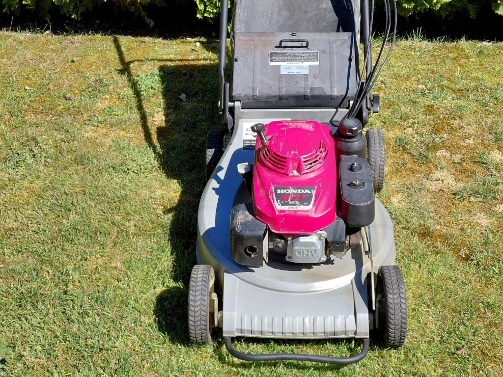 grasmaaier Honda GXV OHV, Tuin en Terras, Grasmaaiers, Ophalen, Cirkelmaaier, Honda, Gebruikt