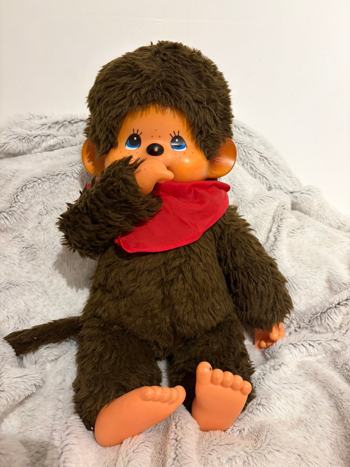 2 vintage Monchhichi uit 1974, Enlèvement
