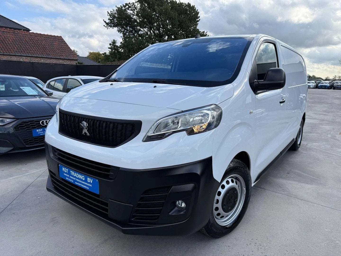 Peugeot Expert 2.0 BLUEHDI 3 ZIT AUTOMAAT NAVIGATIE CAMERA D, Automaat, Stof, Gebruikt, Wit