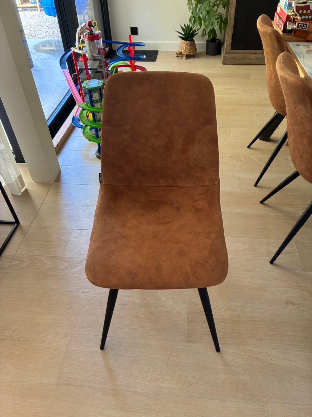 Eetstoel, Huis en Inrichting, Ophalen, Zo goed als nieuw, Bruin
