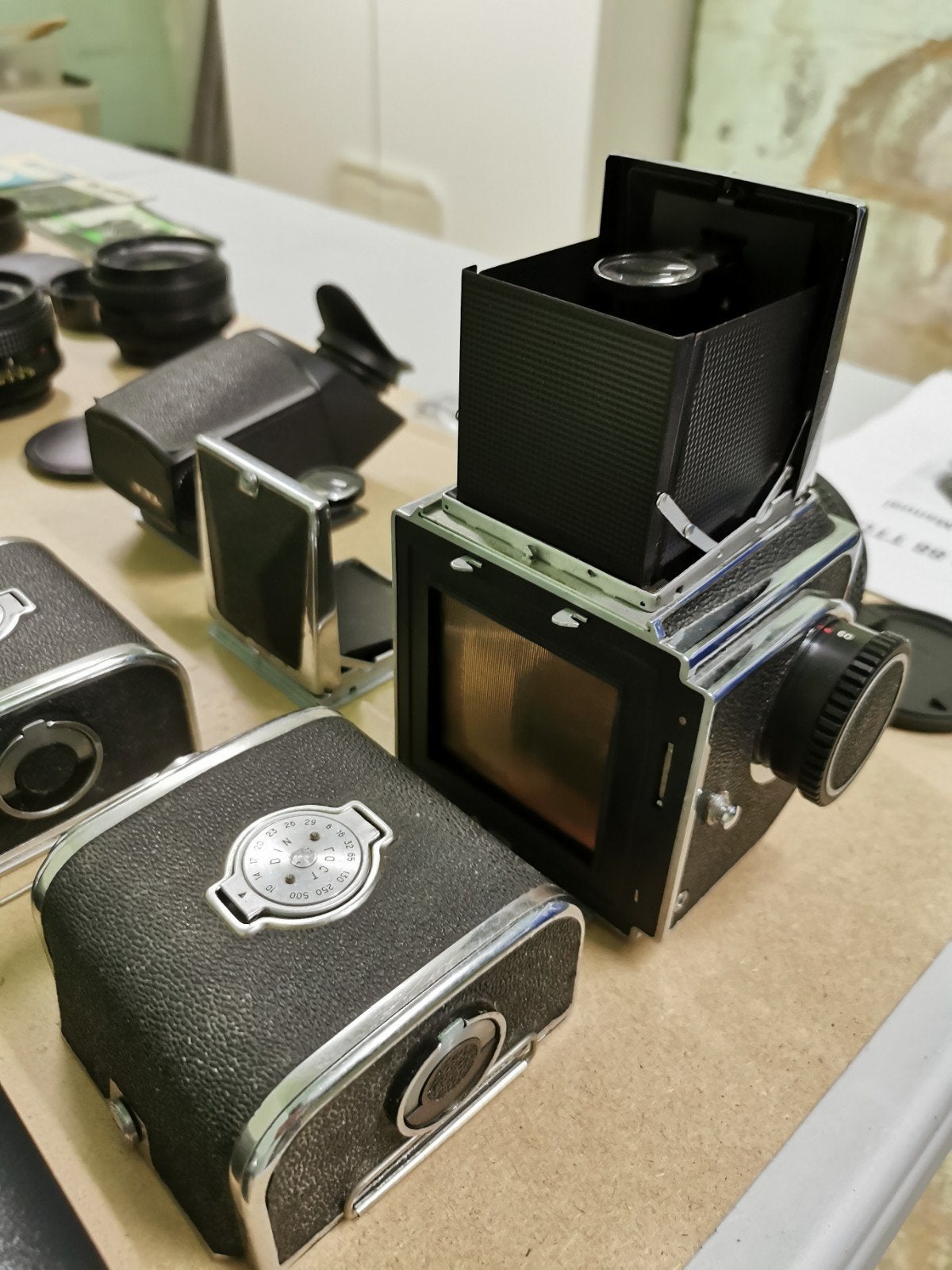 Set exceptionnel Kiev 88, Verzamelen, Foto-apparatuur en Filmapparatuur, Ophalen