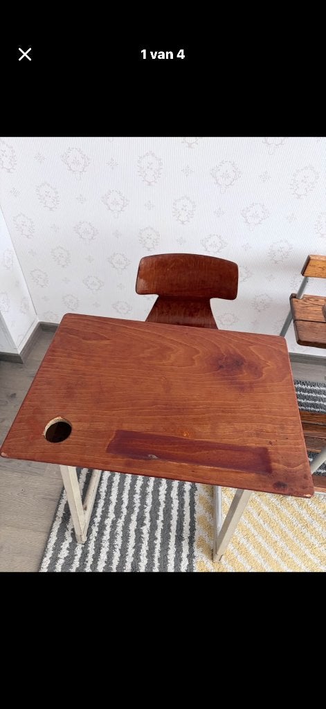 Bureau, Huis en Inrichting, Bureaus, Ophalen, Gebruikt, Hout, Kinderbureau