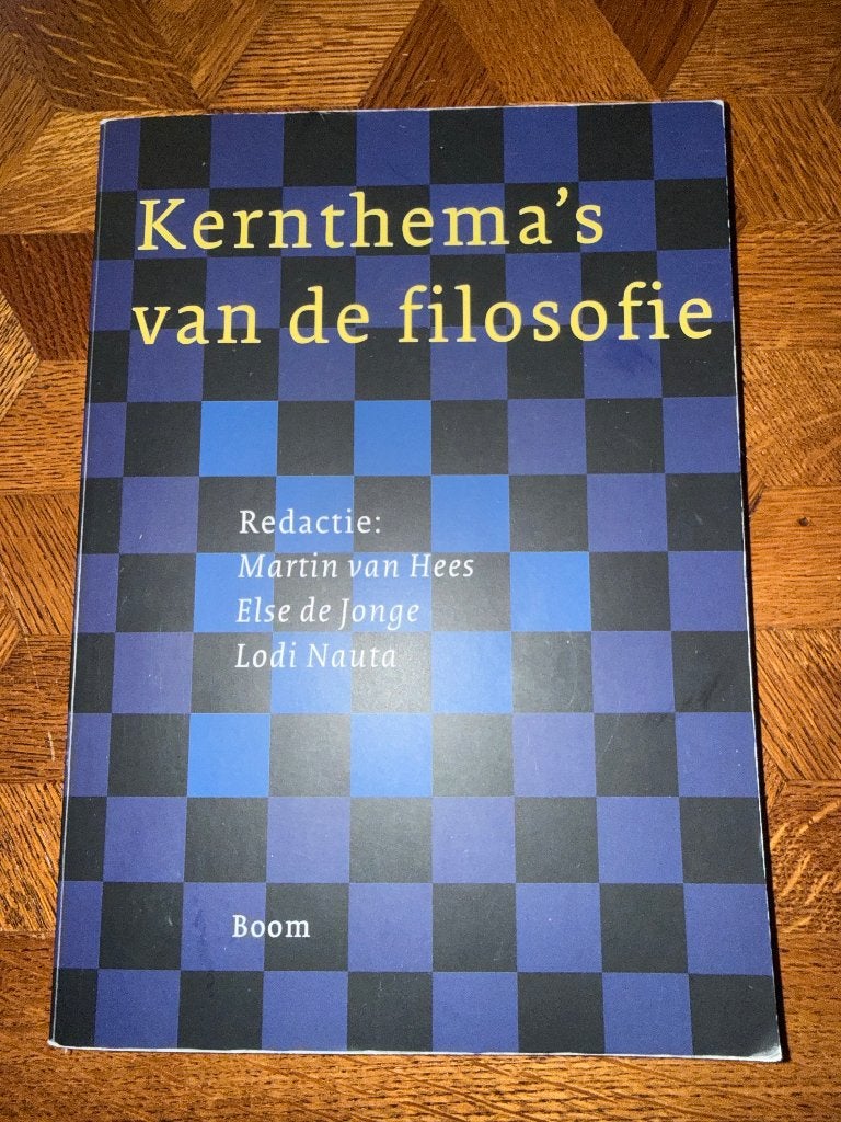 Kernthema’s van de filosofie, Enlèvement ou Envoi, Neuf, Enseignement supérieur, Boom