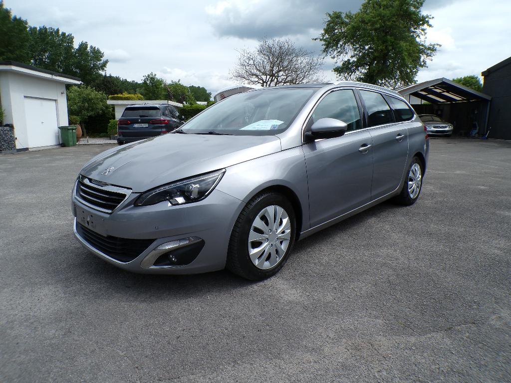 Peugeot 308SW 1.2i Navi/Toit Pano/Clima Dig/CT OK/Garantie, Autos, Argent ou Gris, Achat, Euro 6, Entreprise