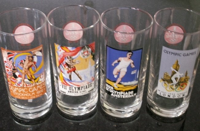 Complete set 4 Coca Cola glazen Olympische Spelen Atlanta‘96, Ophalen of Verzenden, Nieuw