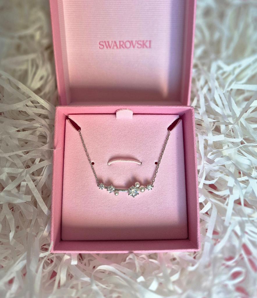 Collier Swarovski Nouveau, Enlèvement, Neuf, Argent