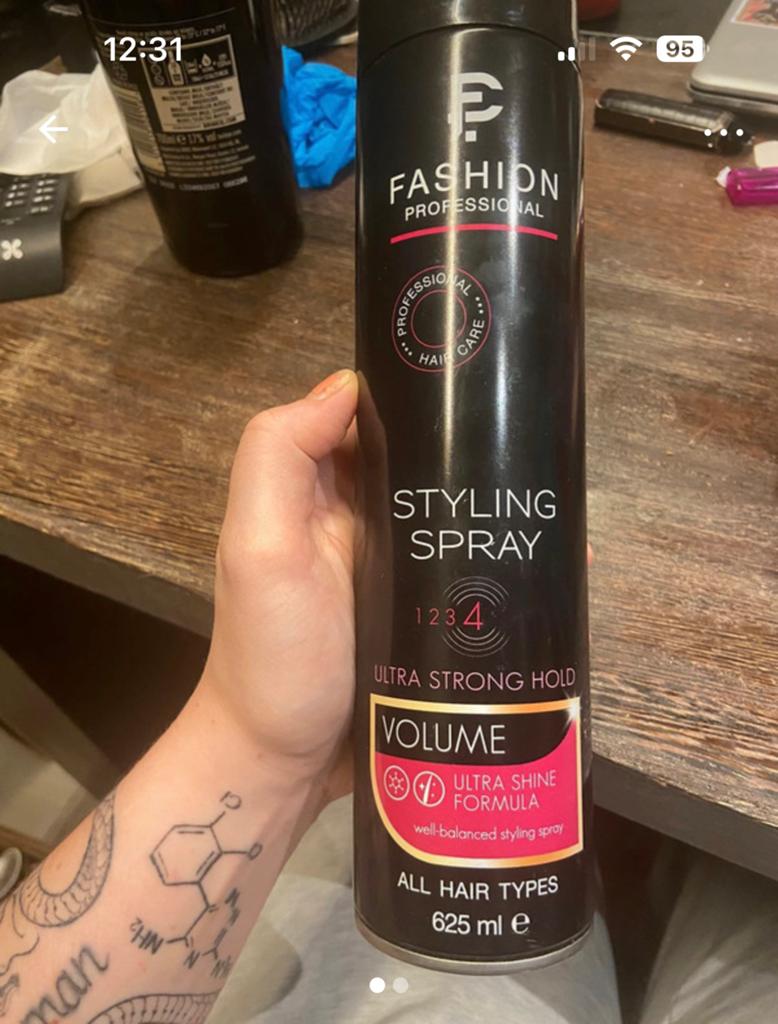 Spray coiffant de mode professionnel 625 ml, Bijoux, Sacs & Beauté, Beauté | Soins des cheveux, Enlèvement, Neuf, Gel, Cire, Laque ou Mousse