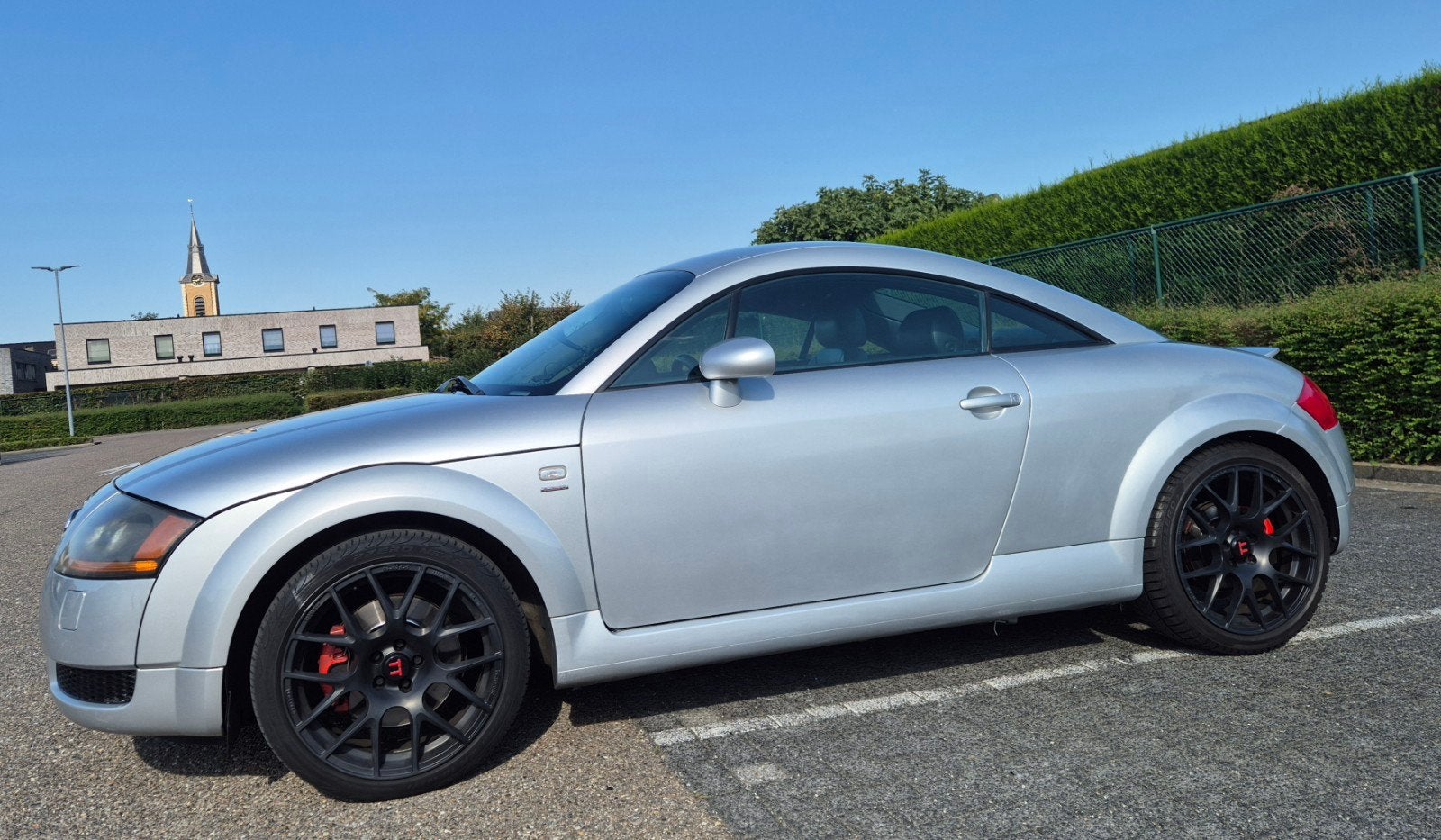 Audi TT MK1 2003 225pk Quattro S-Line, Auto's, Sound system, Euro 5, Zwart, 4 cilinders