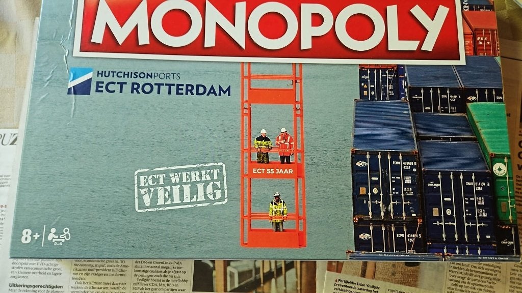 jeu de société seal Monopoly ETC Rotterdam NL Monopoly, 1 ou 2 joueurs, Enlèvement ou Envoi, Neuf, Monopoly