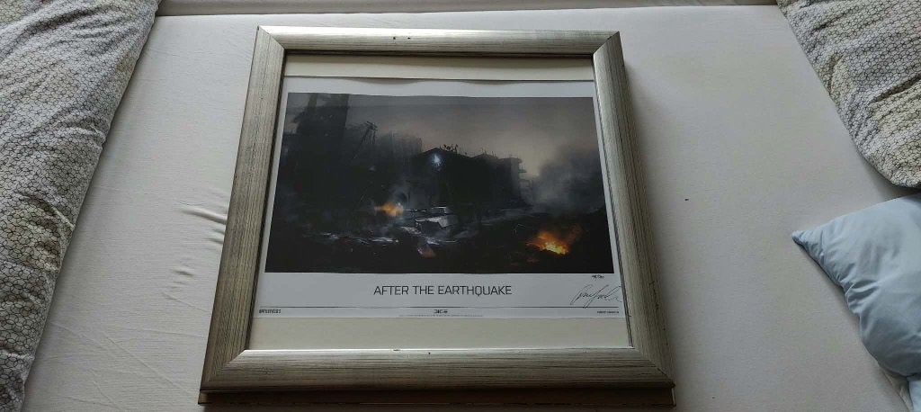 Lithographie de Battlefield 3 dans un cadre, Enlèvement, Comme neuf, Autres genres