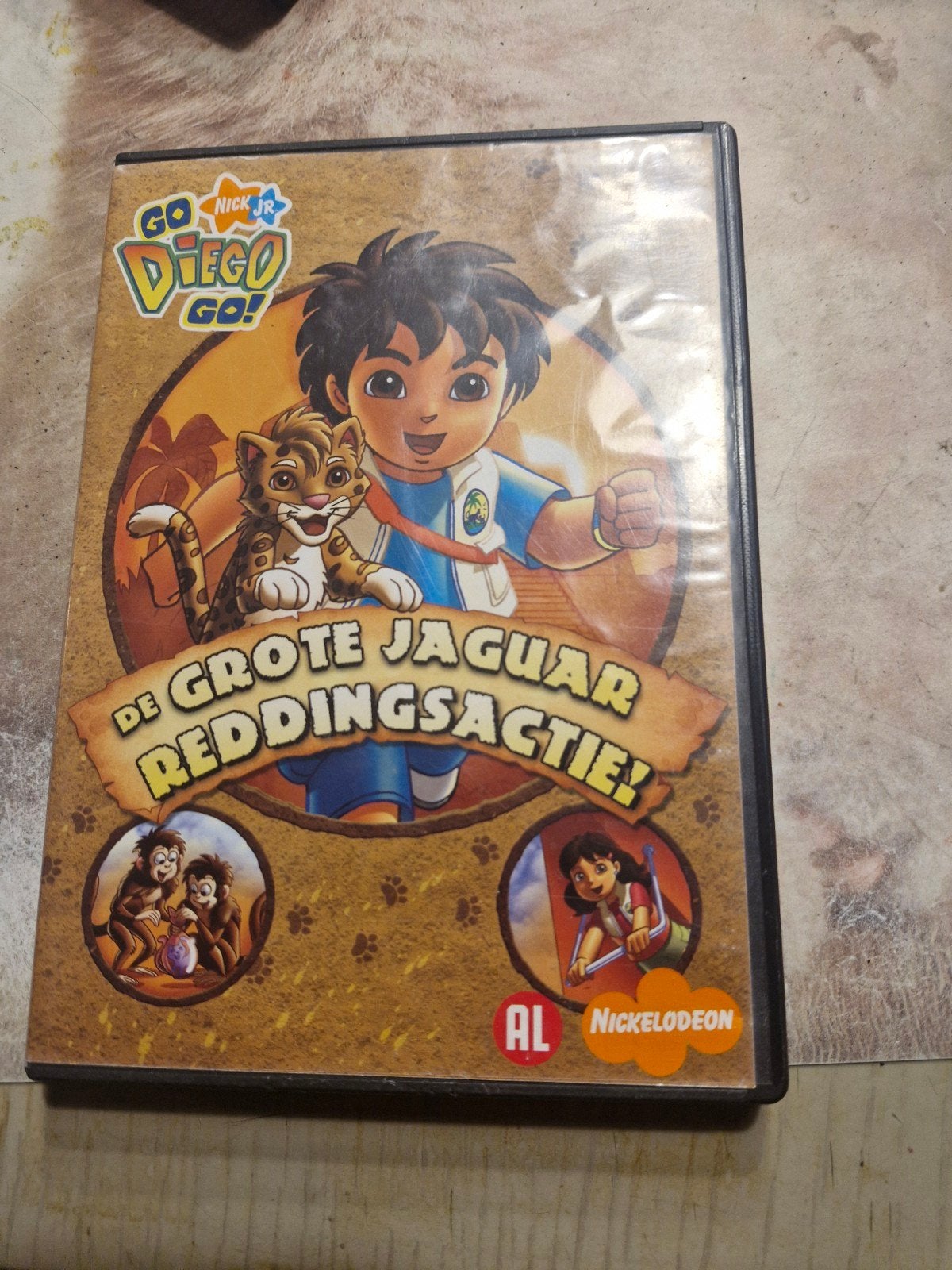 Go Diego Go De Grote Jaguar Reddingsactie, Cd's en Dvd's, Ophalen of Verzenden, Zo goed als nieuw, Nederlands