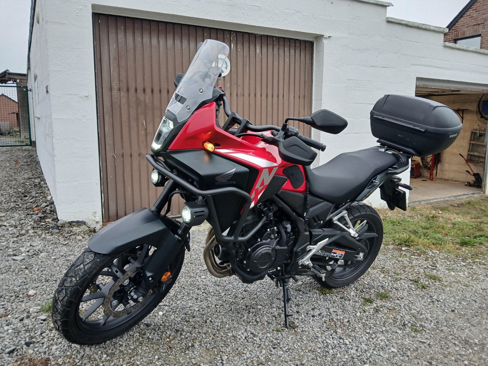 Honda NX 500 motorfiets, Motoren, Ophalen