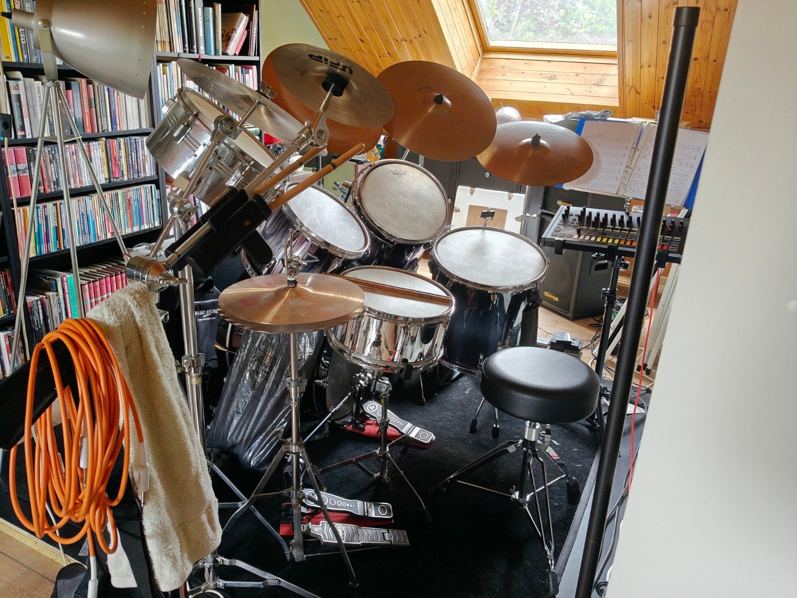 Drumstel merk Remo, Muziek en Instrumenten, Ophalen